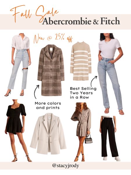 90’s Ultra High Rise jeans are the best seller year after year. The Abercrombie dad coat has a ton of new colors too! 

#LTKSeasonal #LTKSale #LTKunder50