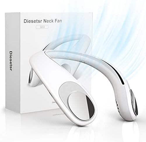 Portable Neck Fan, Hands Free Personal Fan, USB Bladeless Rechargeable Cooling Small Fan, 3 Speed... | Amazon (US)