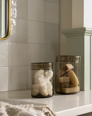 Tristan Glass Canister Large | McGee & Co. (US)