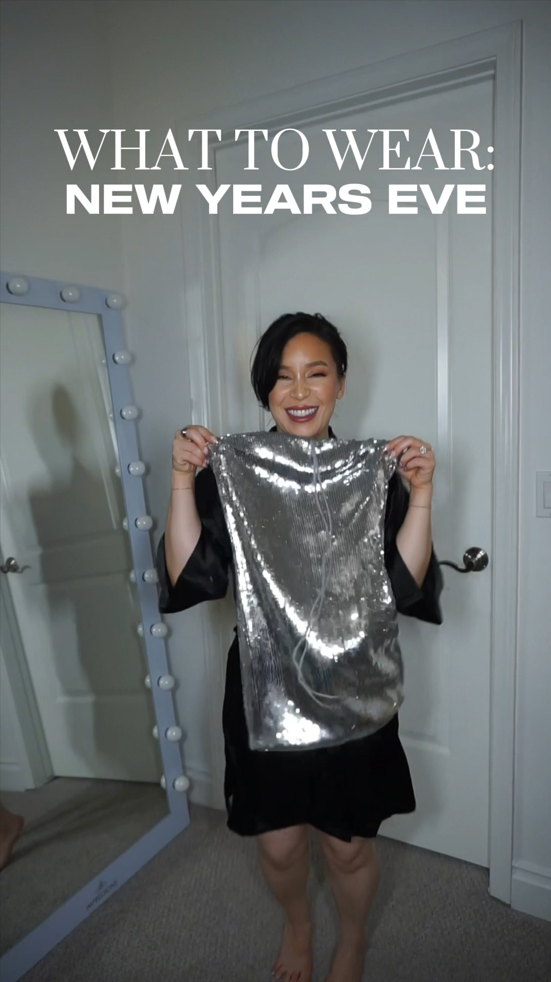 ✨ The perfect New Years Eve outfit has arrived! ✨ This dress takes a little longer than Amazon’s normal time to arrive, so if you want it in time for NYE, you’ll have to act fast! 🏃🏻‍♀️💨

💃 Silver sequin mini dress with cute floral detail on neckline — fits true to size with a bit of stretch so it’s comfortable and flattering (I’m wearing a SMALL)

Faux fur stole to add a touch of Hollywood glamour (I got the extra long length) — I’d wear the stole as a scarf with your jacket, then when you get inside, you can ditch the jacket and wear the fur wrap alone

Accessorized with:
✨ Silver metallic pumps (RUN 1/2 SIZE BIG, BUT I WORE MY NORMAL SIZE) 
👜 Silver clutch (on repeat this season — seriously getting my money’s worth!) 
💎 Silver jewelry to tie it all together

This sequin dress is the PERFECT New Years dress. Nothing says new year’s eve like silver sequins and this one is so fab! I’m also wearing Spanx light shaping shorts in Medium and my fave Calvin Klein strapless bra underneath

Amazon Fashion finds, New Years Eve Party Outfit, silver dress, dequin dress, holiday ootd, NYE party dress


#LTKHoliday #LTKStyleTip #LTKSeasonal