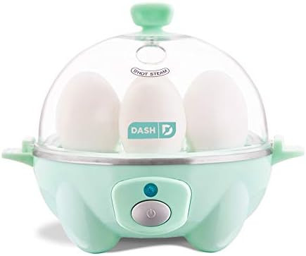 Dash Rapid Egg Cooker: 6 Egg Capacity Electric Egg Cooker for Hard Boiled Eggs, Poached Eggs, Scr... | Amazon (US)