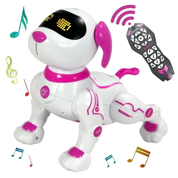 Contixo R3 Robot Dog, Walking Pet Robot Toy Robots for Kids, Remote Control, Interactive Dance, V... | Walmart (US)