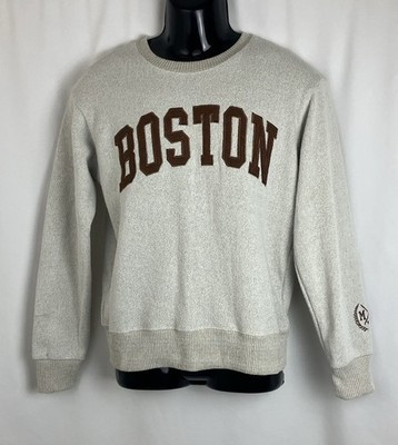 New York Popular Brown And Cream Boston Sweater Men’s Size Small | eBay US