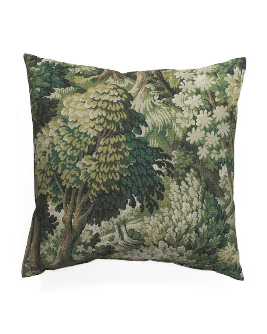 Made In Usa Into The Woods Tapestry Oversized Luxe Pillow | TJ Maxx
