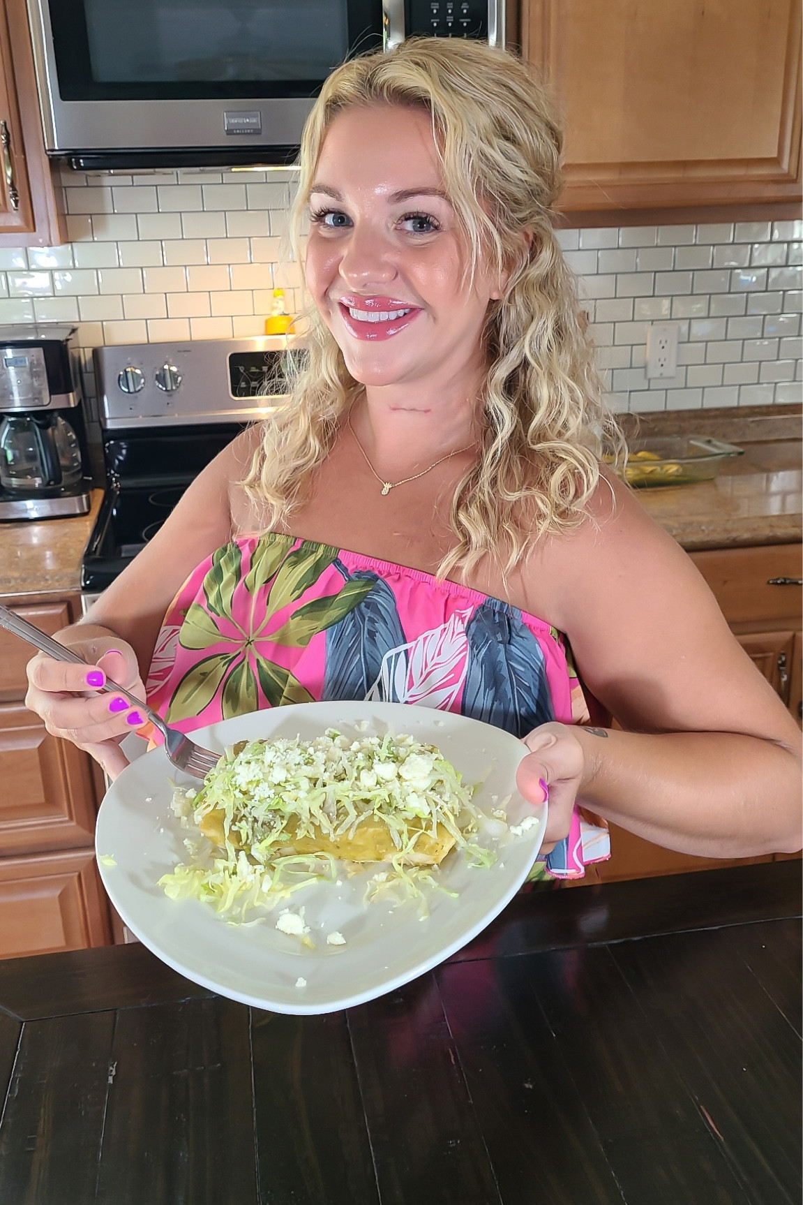 Sunday Supper
Green Chicken Enchiladas 