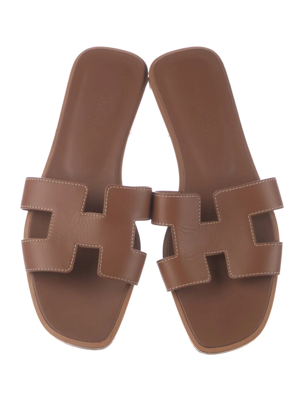 Oran Leather Slides | The RealReal