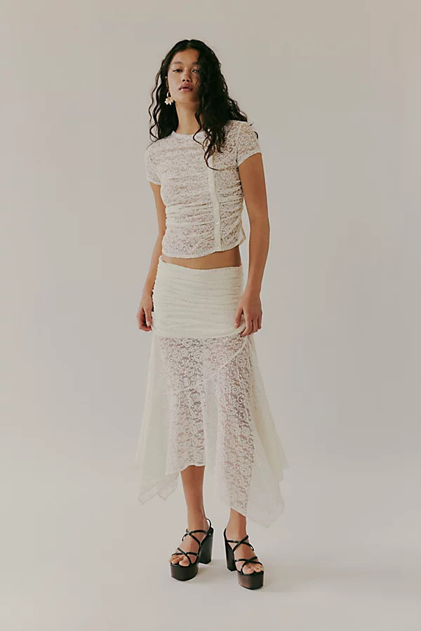 Saemdi Lace Top And Skirt Set | Free People (Global - UK&FR Excluded)