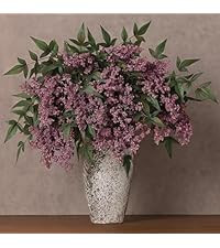 6 Pcs Artificial Nandina Berry Stem for Vase - 17" Realistic Faux Berry Spray, Fake Plant Branche... | Amazon (US)