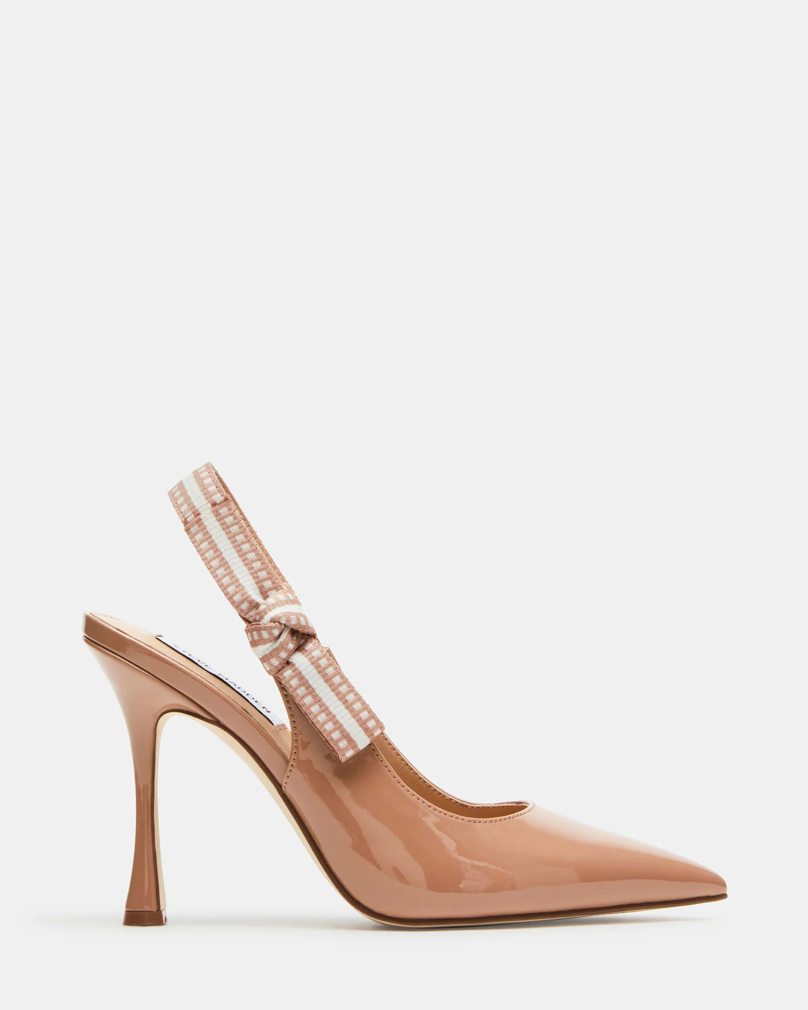 BRI Blush Patent Slingback Pump Women's Heel | Steve Madden (US)