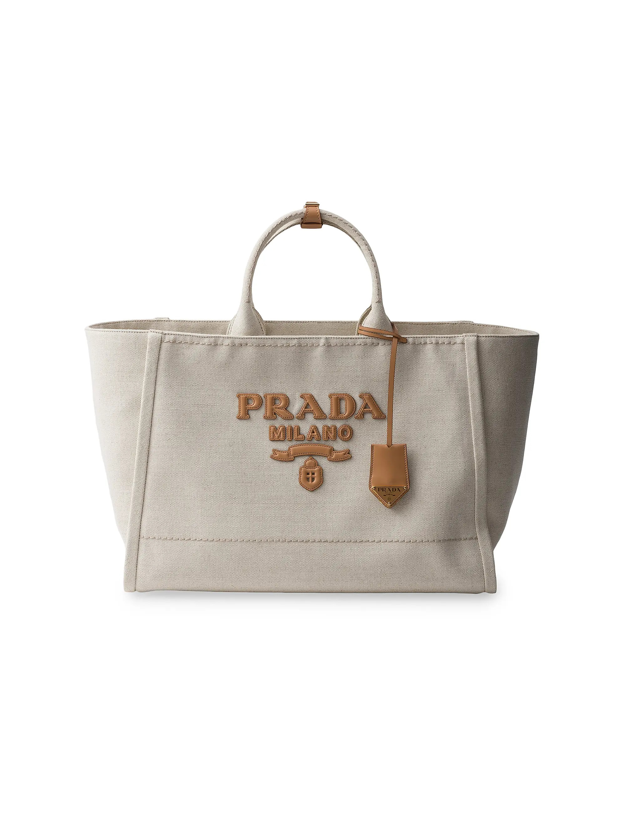 Linen Blend Tote Bag | Saks Fifth Avenue