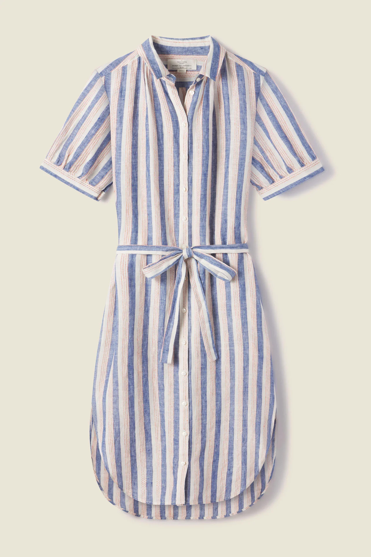 Joni Dress Azul Stripe | TROVATA