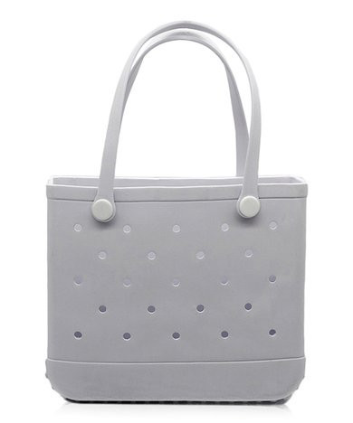 Boolore White Cutout Beach Travel Storage Tote | Zulily