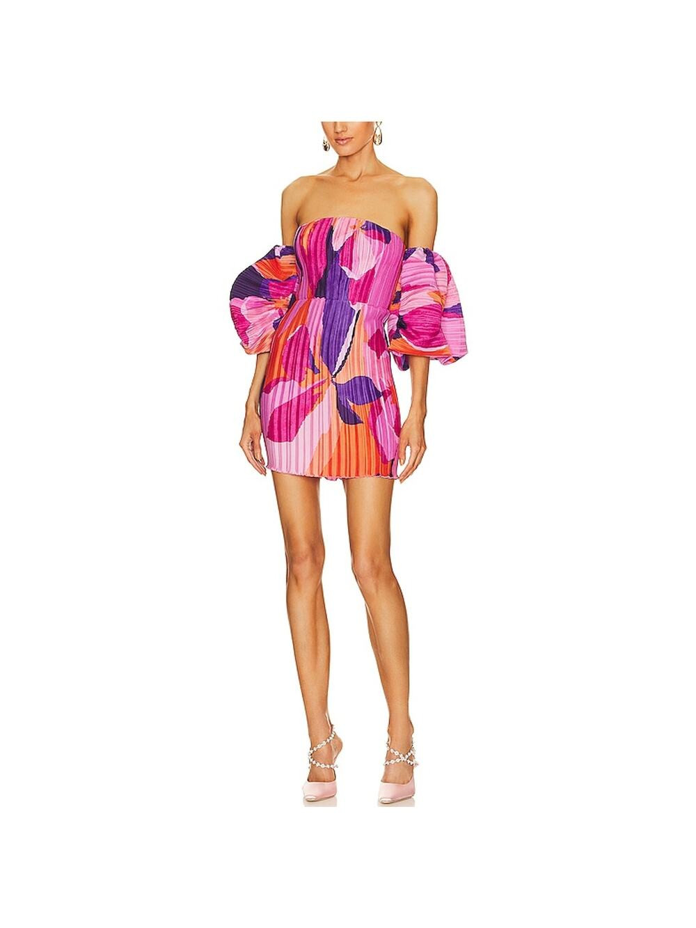 L'idee Pleated Capri Sirene Mini Dress Size 6 | Poshmark