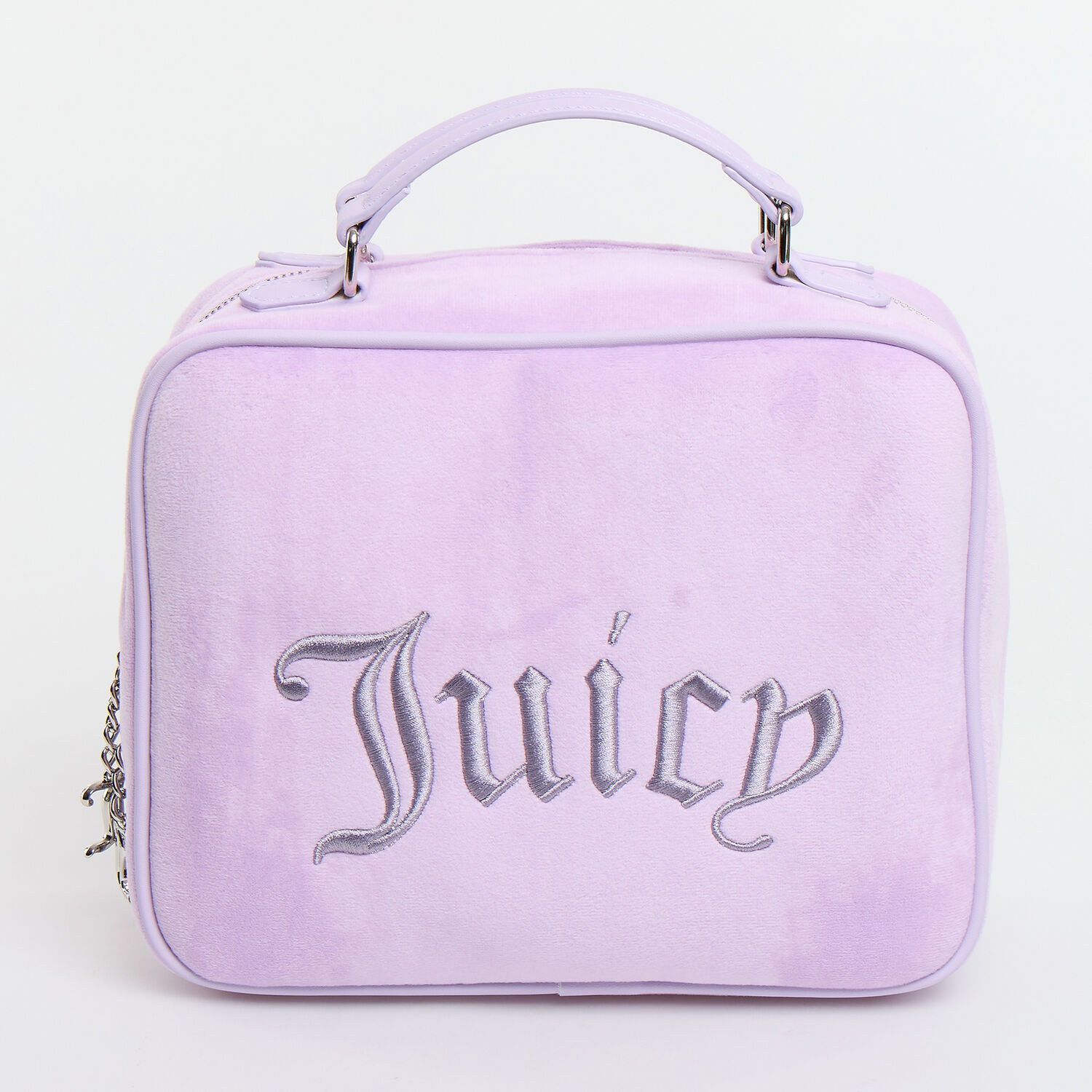 Lilac Velour Beauty Case | TK Maxx