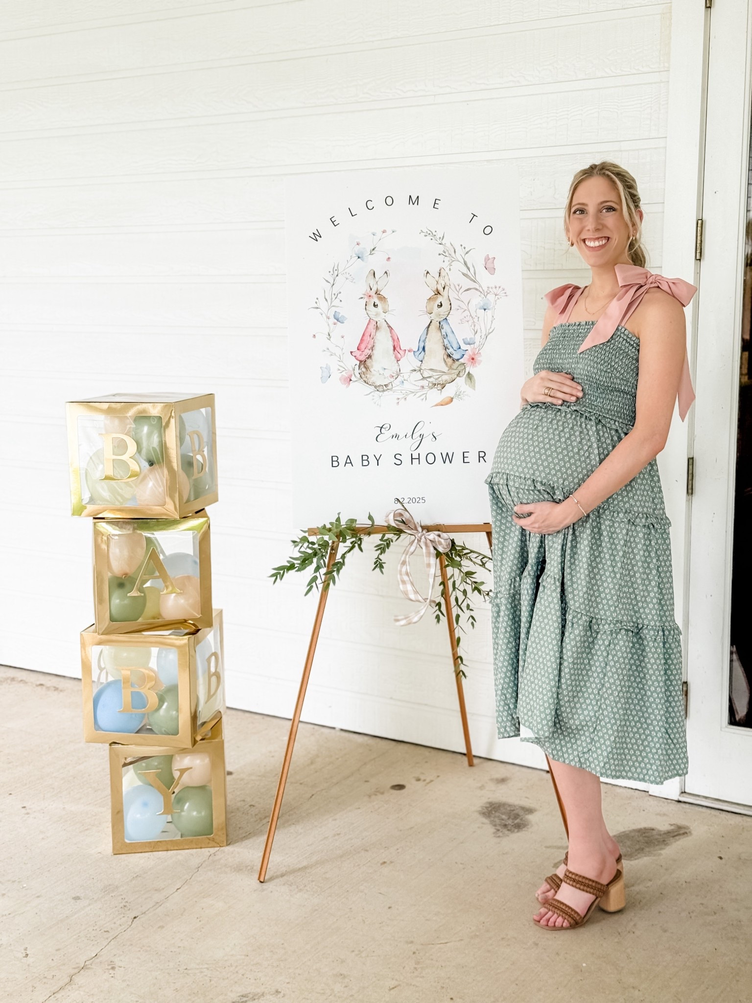 Loved this bump friendly Amazon dress for my baby shower 🤍

#LTKFindsUnder50 #LTKBump #LTKBaby