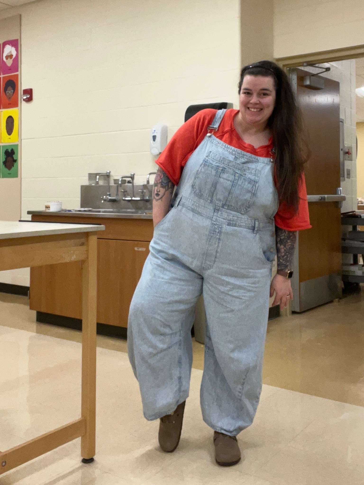 XL in the top and overalls

#LTKootd #LTKWorkwear #LTKmomlife