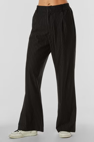 Spade Trouser - Black Pinstripe | The Noli Shop