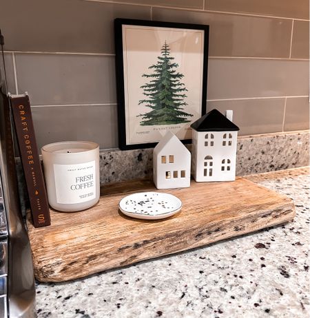 Simple and minimal Christmas holiday decor coffee bar 

#LTKHoliday #LTKhome #LTKSeasonal