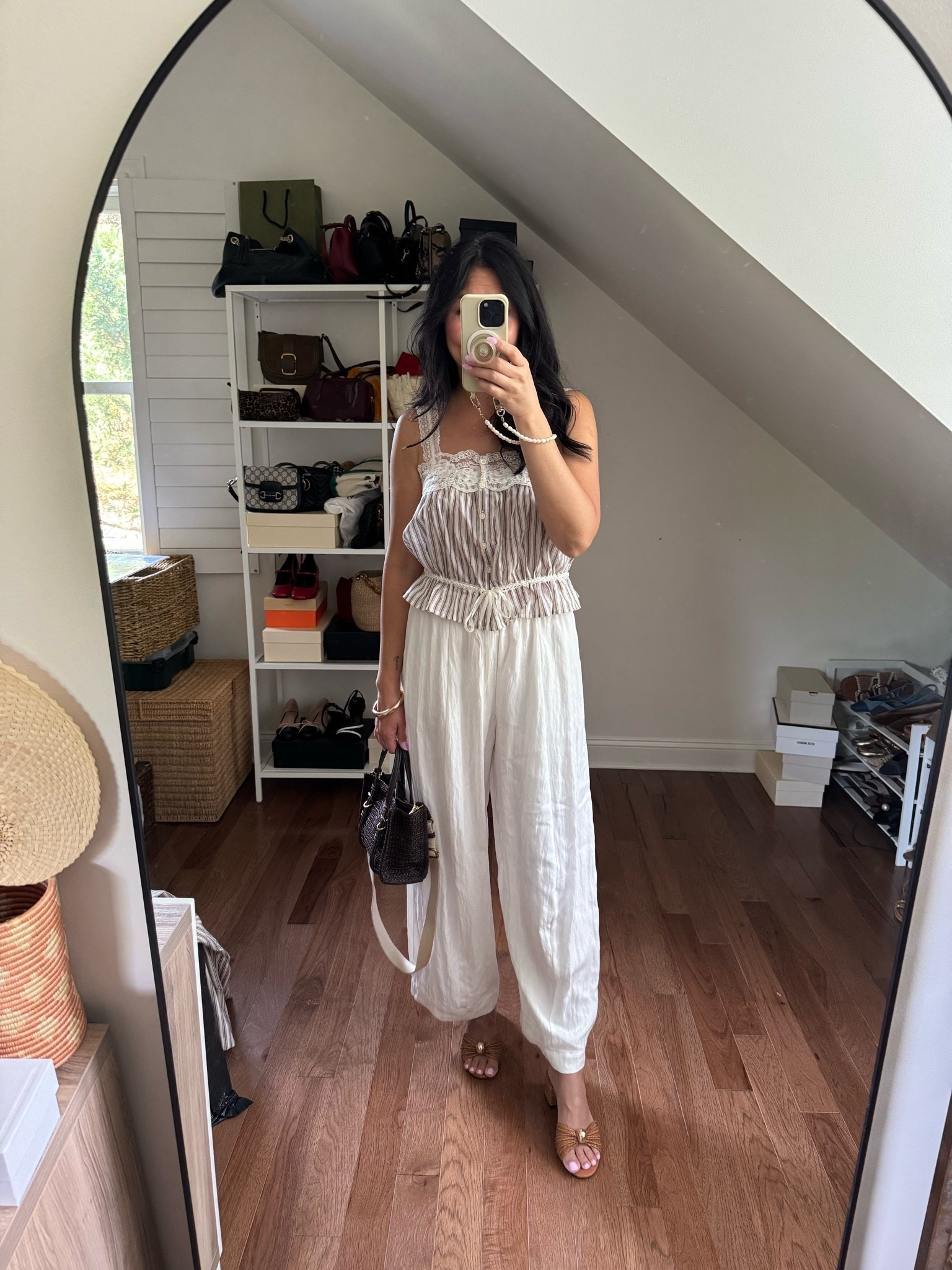 What I’d wear out to dinner during the summer months!