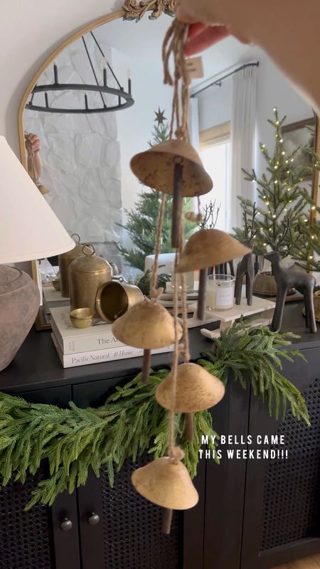 Shop my bells to hangin on your mantle, garland and wreath!! The unique shape is so pretty, they’re almost gone   

#LTKHoliday #LTKSeasonal #LTKfindsunder50