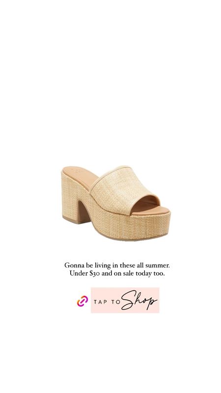 Target shoe pick! Shop the sale to steal these for under $30. Going to be wearing all summer long. 

#LTKsalealert #LTKshoecrush #LTKxTarget