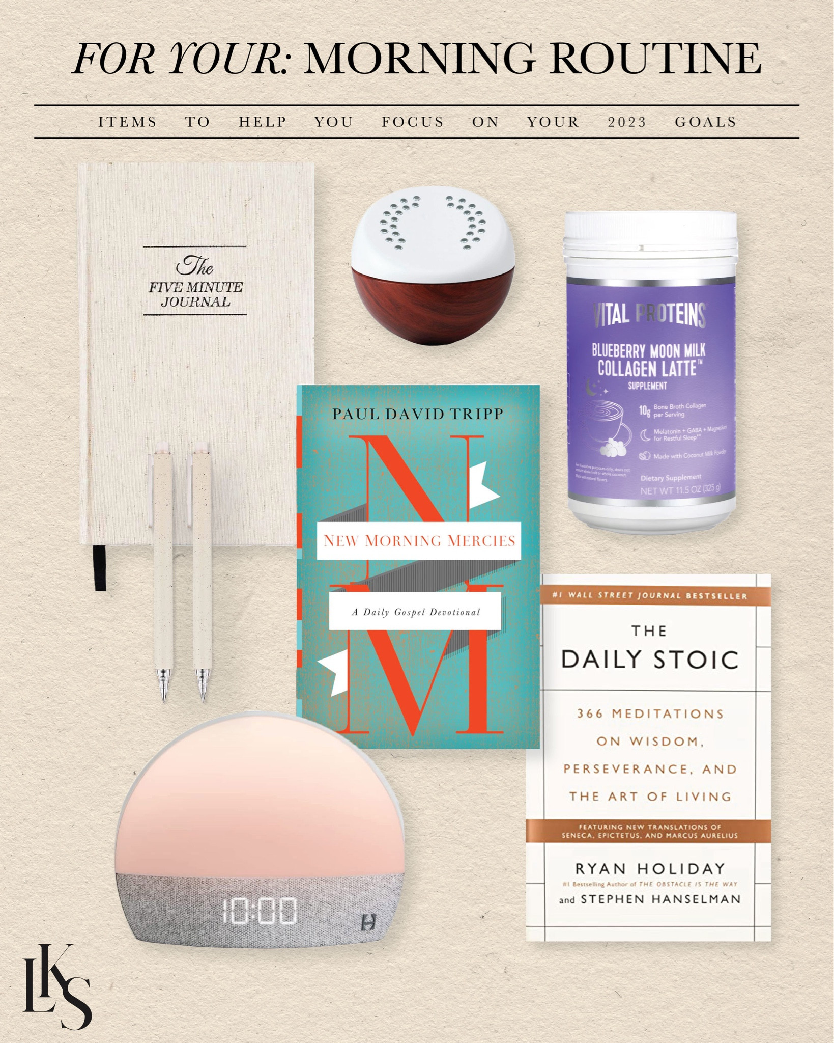 for your am + pm routine ✨ #goalsetting #morningroutine 