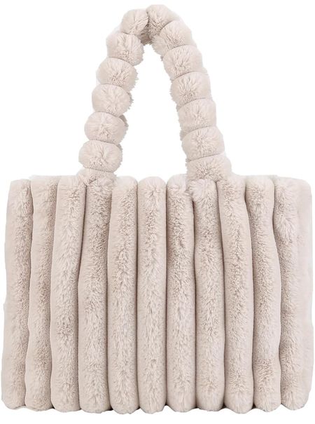 Amazonfind  Amazon deal Extolove Furry Purse, Fluffy Tote Bag for Women Winter Faux Fur 

#LTKitbag #LTKGiftGuide