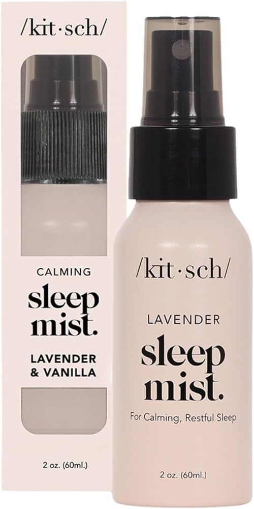 Kitsch Sleep Mist Pillow Spray - Calming Lavender Room Spray | Sleep Spray for Pillows | Fabric S... | Amazon (US)