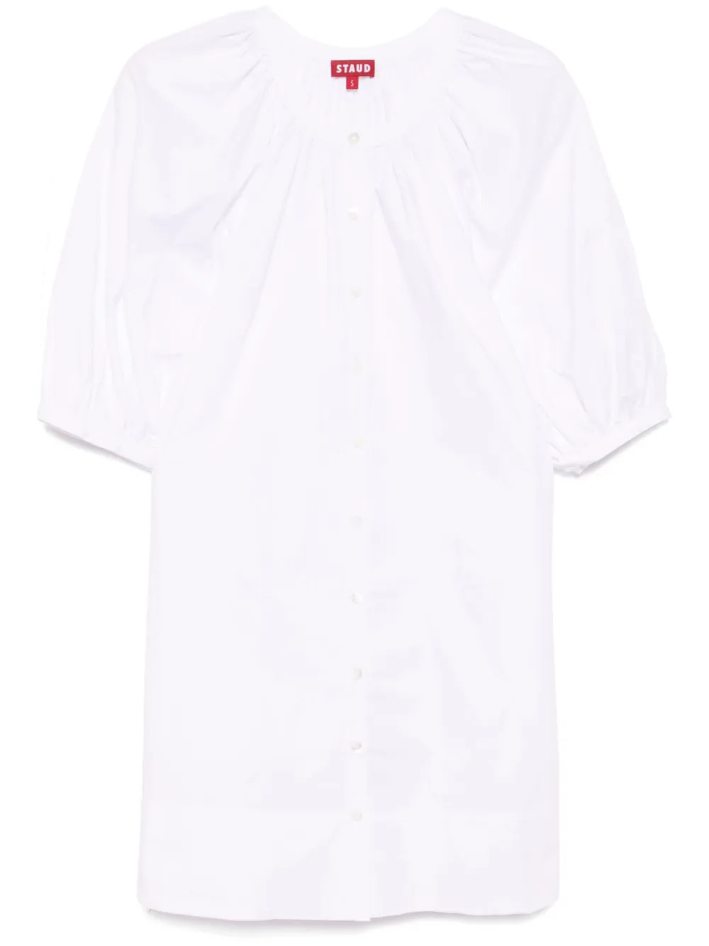 STAUD Vincent Dress | White | FARFETCH IE | Farfetch Global