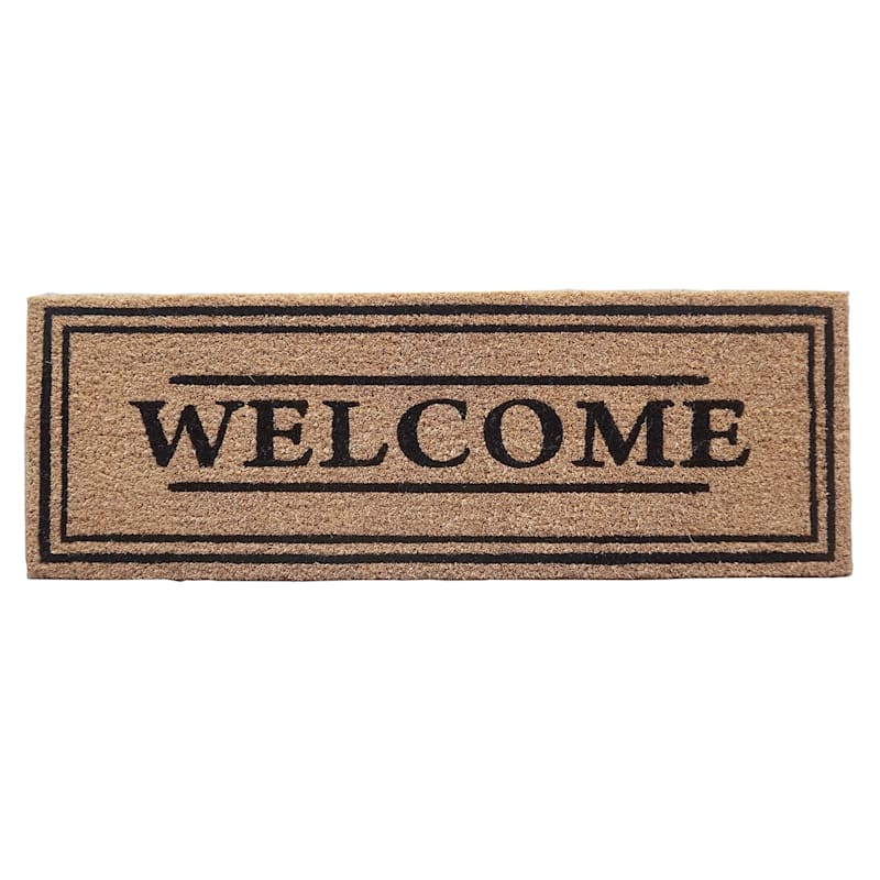 Boutique Welcome Coir Mat, 10x30 | At Home