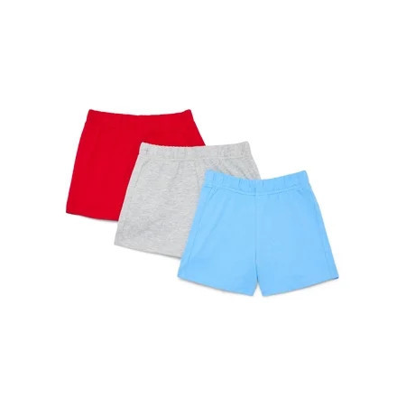 Wonder Nation Baby Boy Knit Shorts, 3-Pack, Sizes 0-24 Months | Walmart (US)