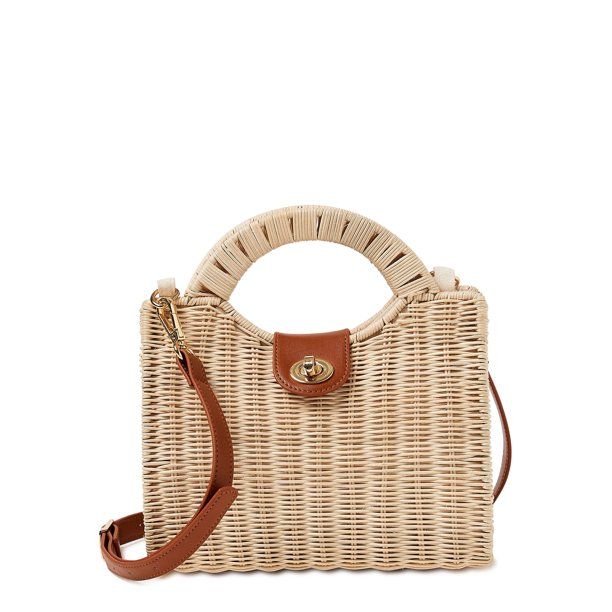 Nanette Lepore Wicker Handbag | Walmart (US)