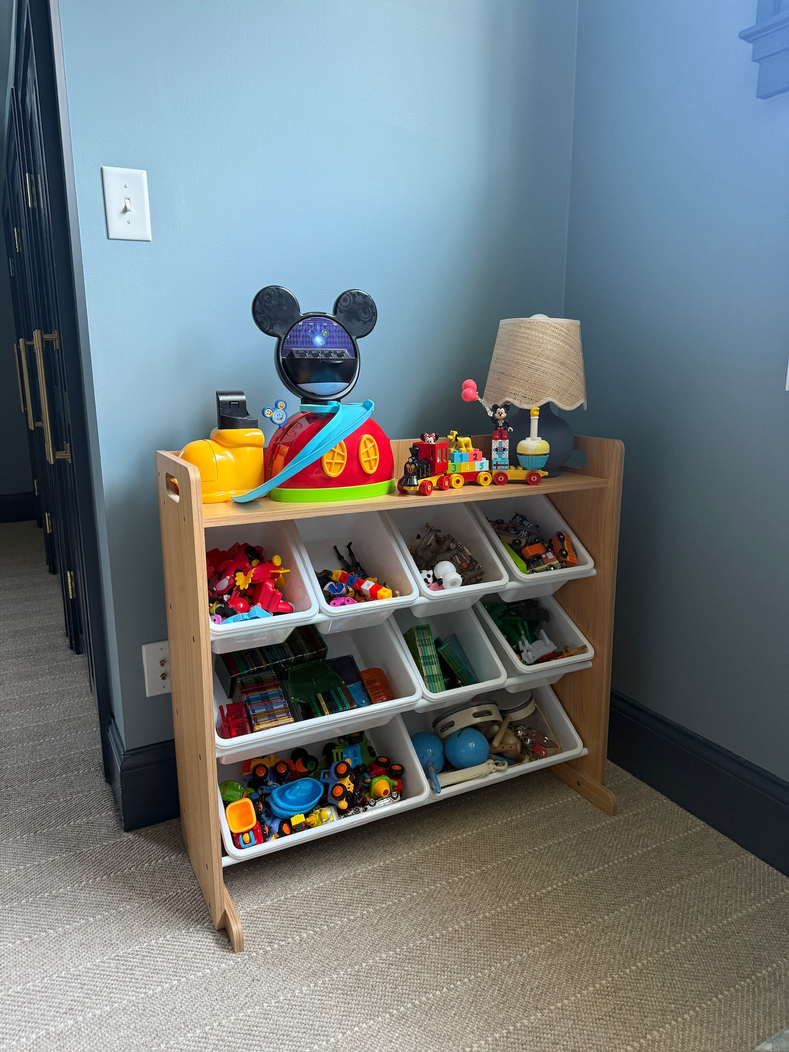 These storage bins are perfect for our kids game room!

toy organizers, kids toy storage, nursery storage, white and natural wood, toy bins, wooden shelves, playroom essentials, Grace White

#LTKmomlife #LTKHome #LTKKids