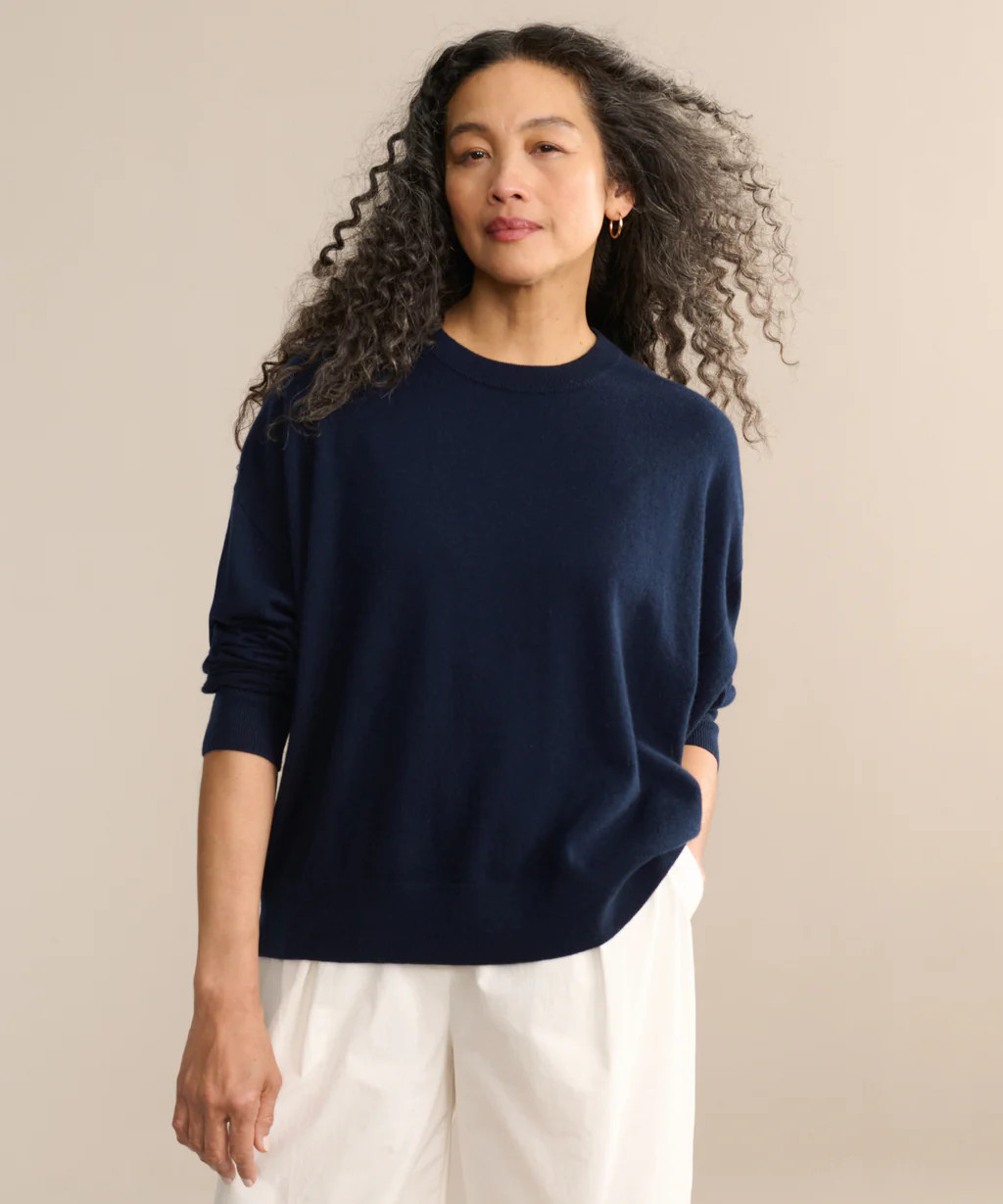 Cashmere Marina Crewneck | Jenni Kayne