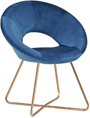 Duhome Modern Accent Velvet Chairs Dining Chairs Single Sofa Comfy Upholstered Arm Chair Living R... | Amazon (US)