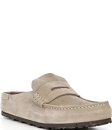 Birkenstock Women's Naples 2.0 Suede Penny Keeper Clogs - 9 | Dillard's