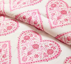 Valentine's Day Heart Comforter | Pottery Barn (US)