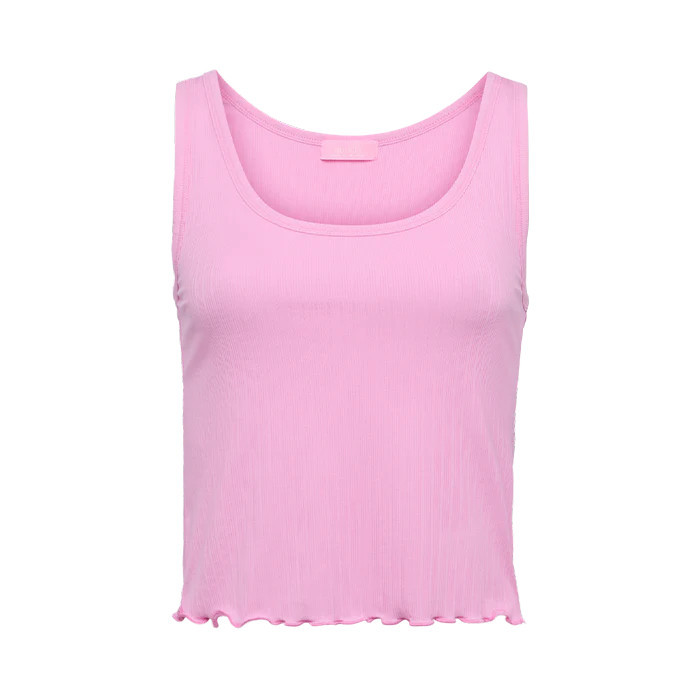 Mini Rib Tank | Bubblegum Pink | Nuuds US