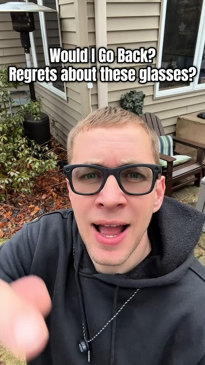 Smart glasses that do more than just look good. These Ray-Ban Meta Wayfarer glasses let you capture photos, record videos, listen to music, and stay connected hands-free.