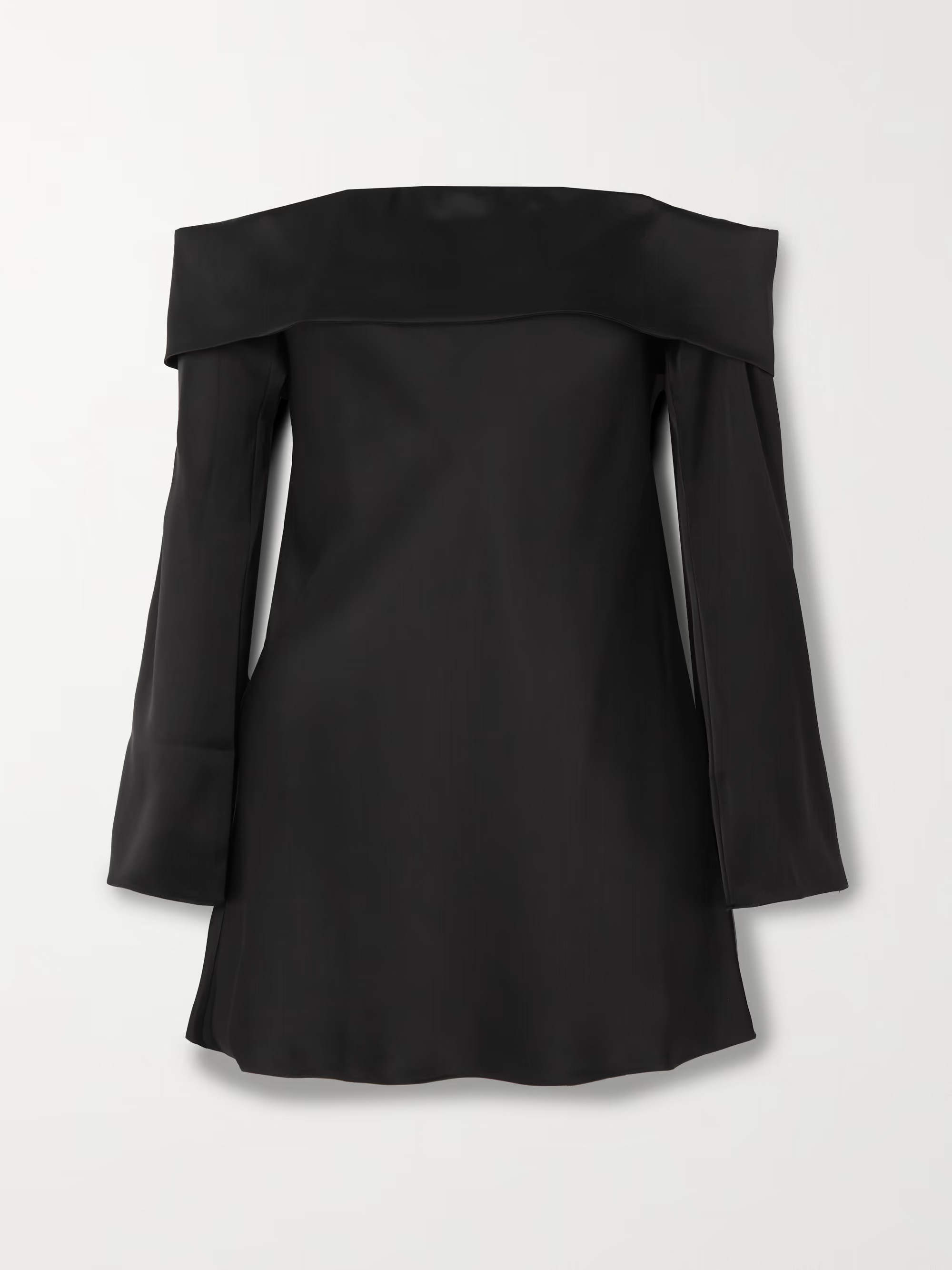 Maves off-the-shoulder satin mini dress | NET-A-PORTER (US)