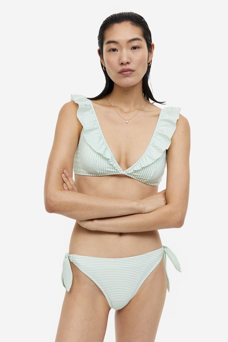 Padded Triangle Bikini Top | H&M (US)