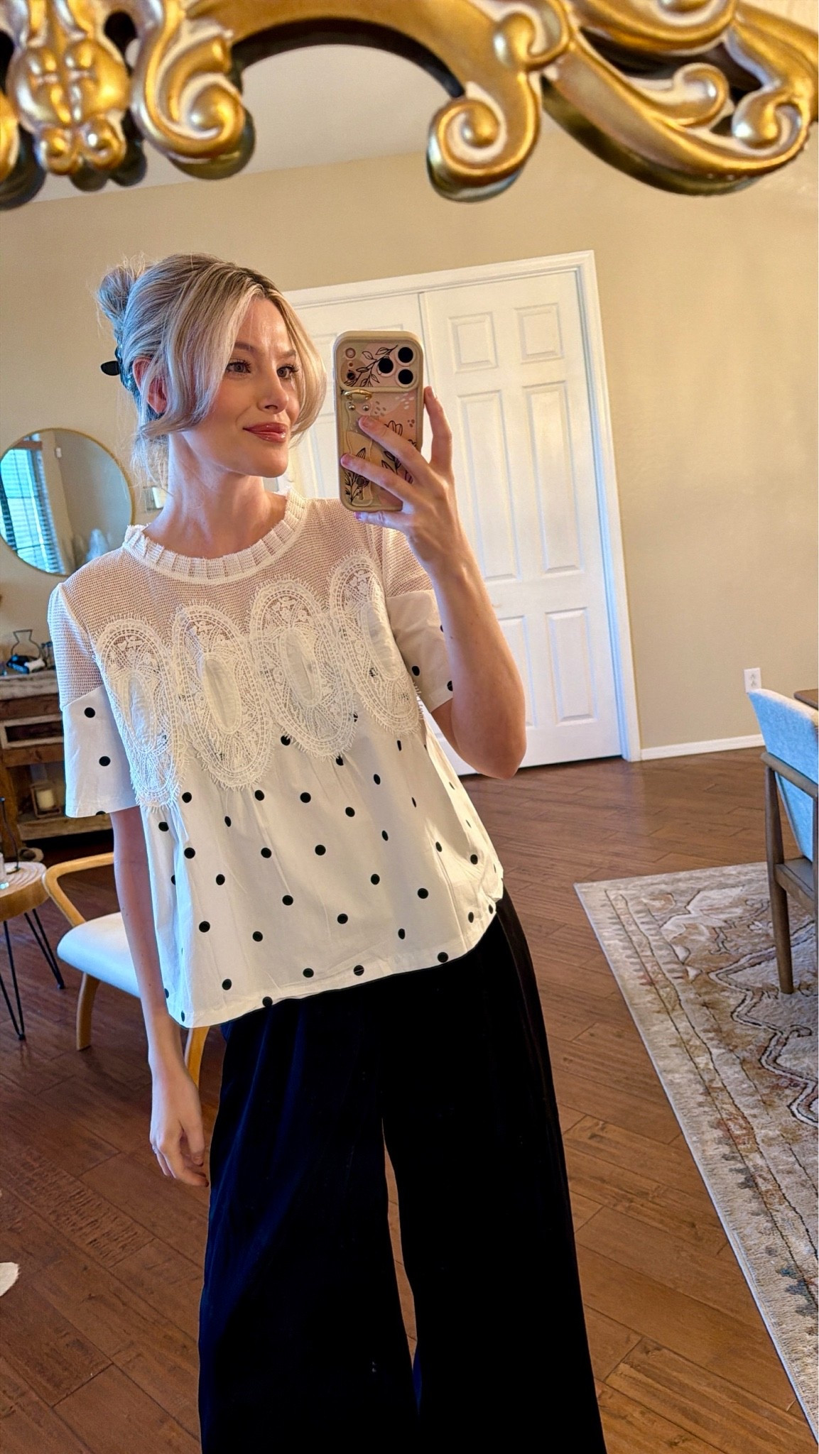 Amazon Polka Dot Lace Peplum Top! 🖤

#LTKdayinmylife #LTKgrwm #LTKootd