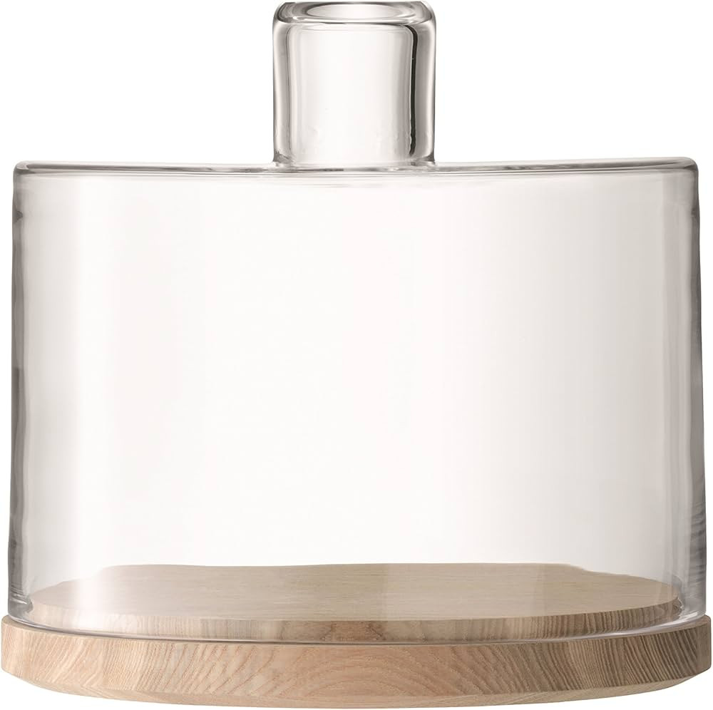 LSA International Lotta Cake/Cheese Dome & Ash Base O9.75in/O10in Clear, Dome Size: 9.75", Size: ... | Amazon (US)