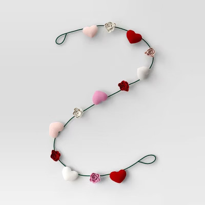 Felt Heart Valentine's Garland - Threshold™ | Target