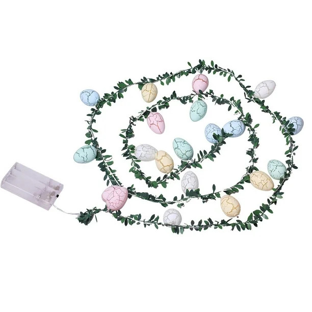 Randolph Easter Eggs Wire String Lights Battery Operated Light Party Home Decor Lamps - Walmart.c... | Walmart (US)