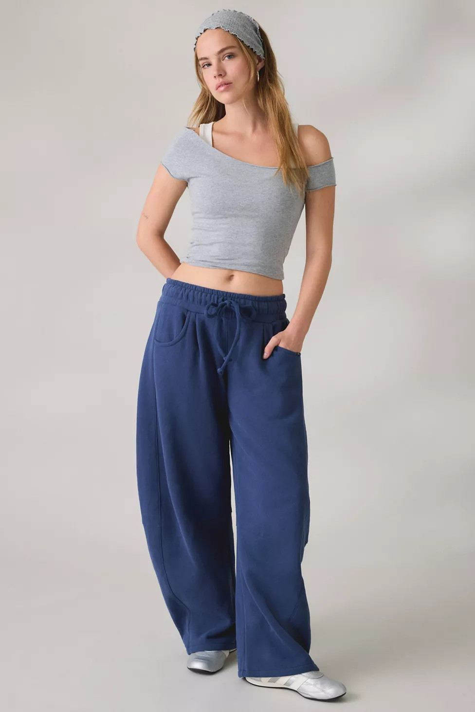 Out From Under Essential Barrel Leg Full Length Sweatpants | Urban Outfitters (US and RoW)