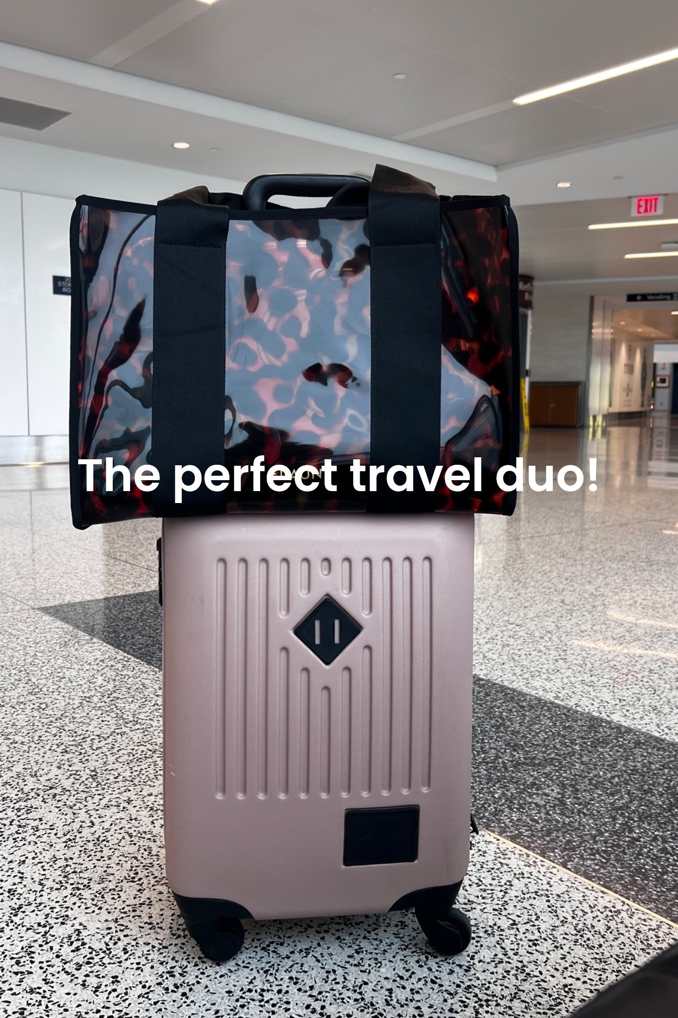 The perfect travel, duo, carry-on approved.￼

#LTKNYFW #LTKTravel #LTKdayinmylife