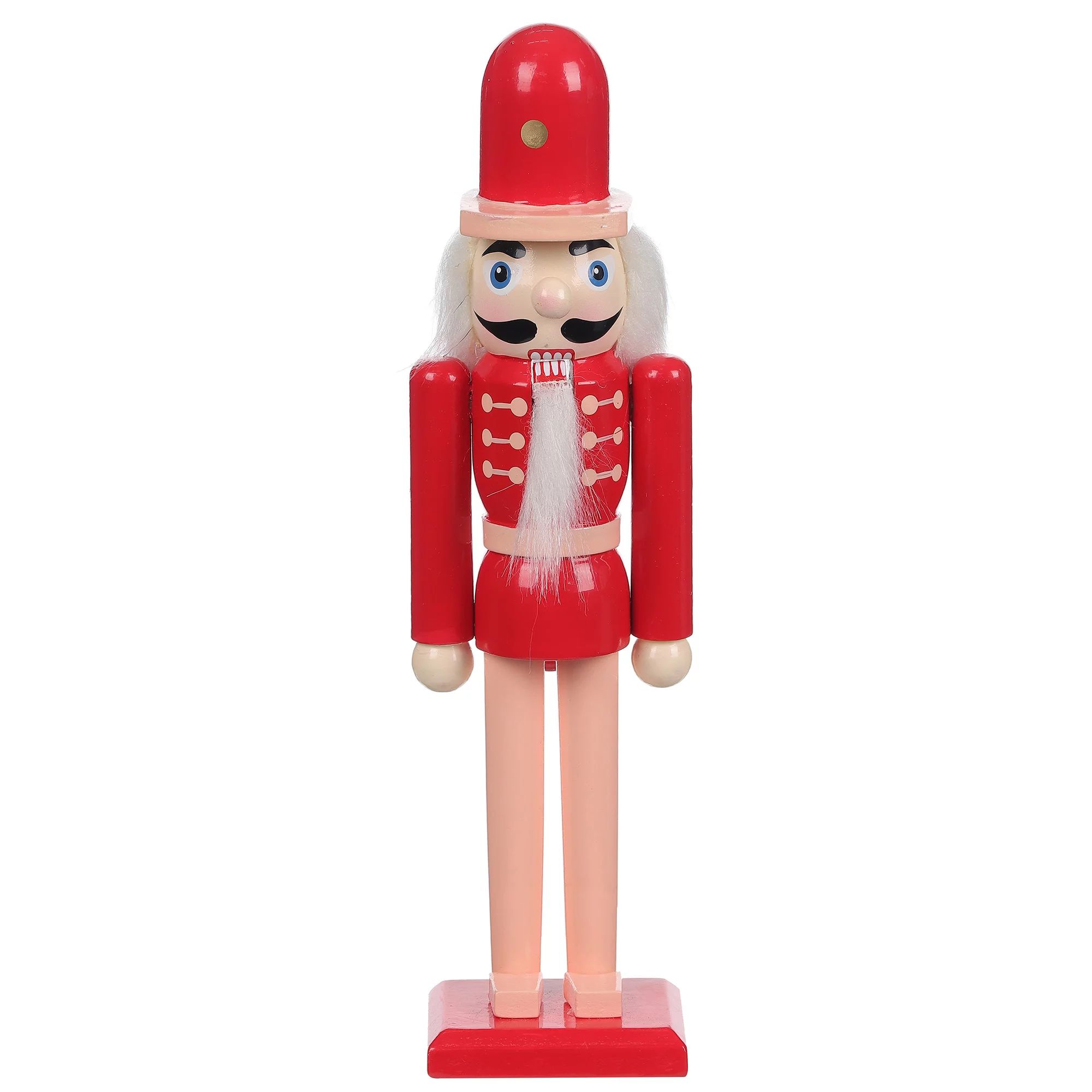 Holiday Time Nutcracker Tabletop Decor, Red - Walmart.com | Walmart (US)