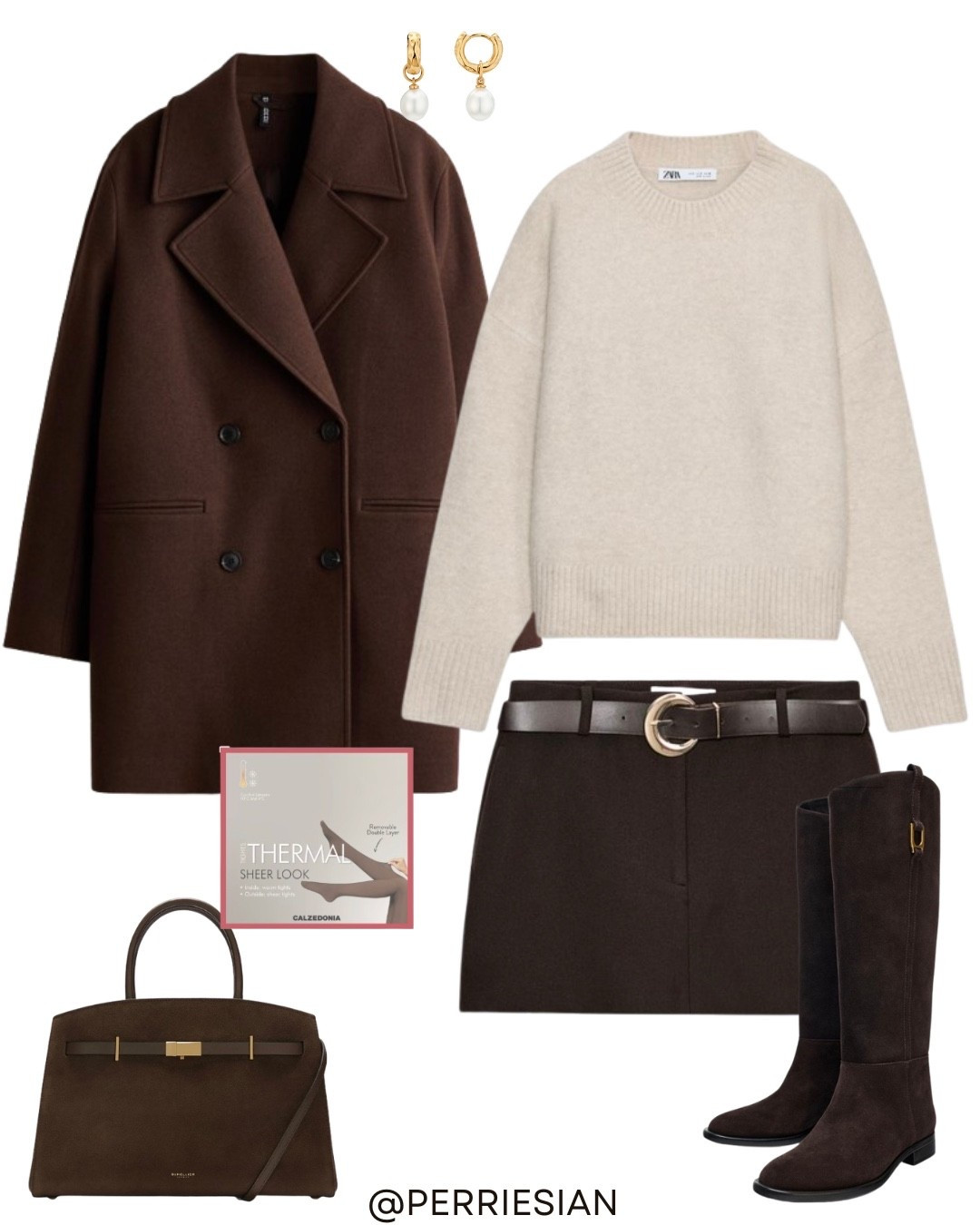 Casual winter outfit inspo 🤎loving skorts at the moment!! 

#LTKuk #LTKeurope #LTKwinter