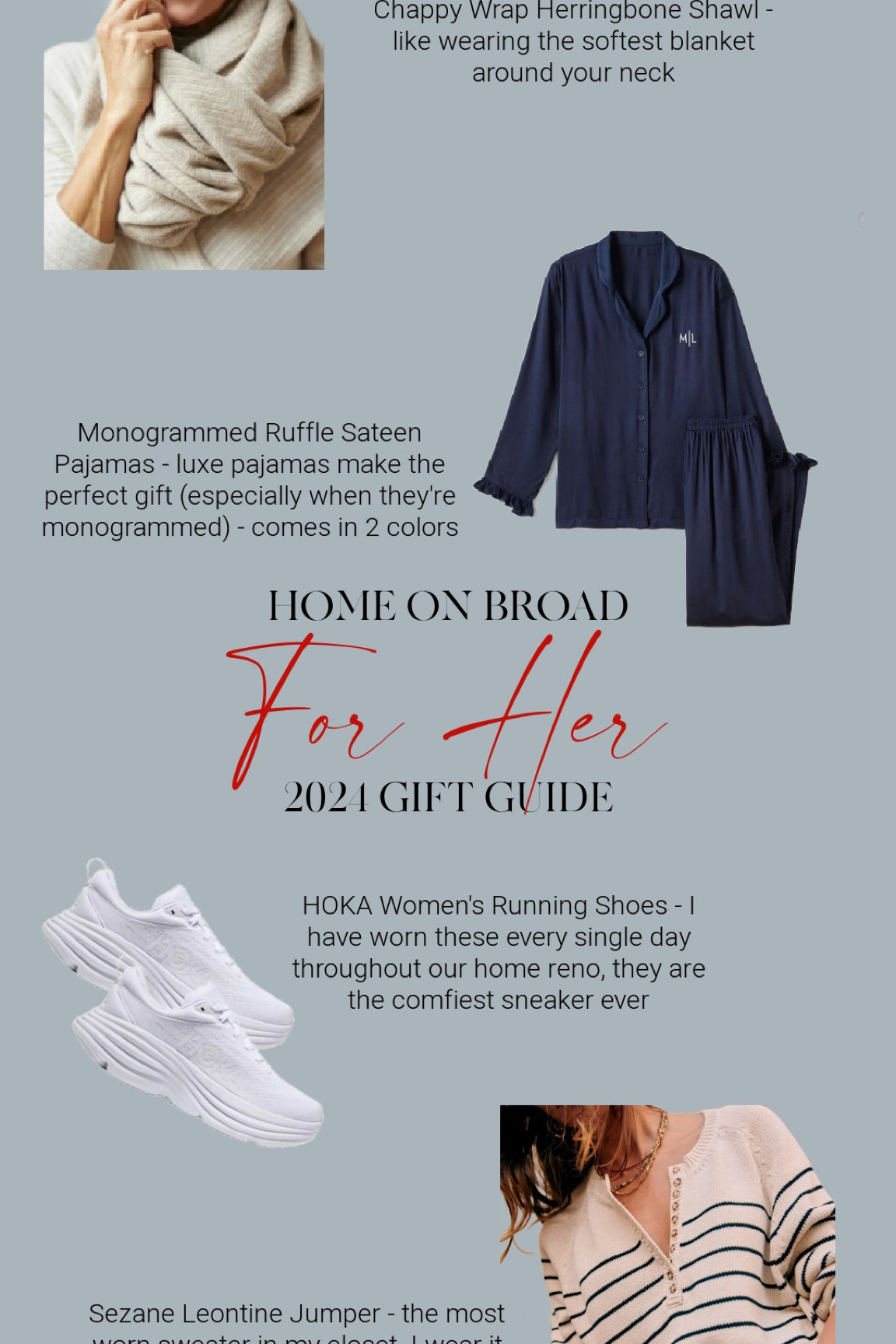 “For Her” 2024 Gift Guide 




#LTKSeasonal #LTKWatchNow #LTKGiftGuide